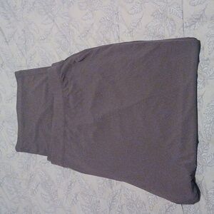 Susan Graver Charcoal Gray Slinky Long Pants Size 2XP